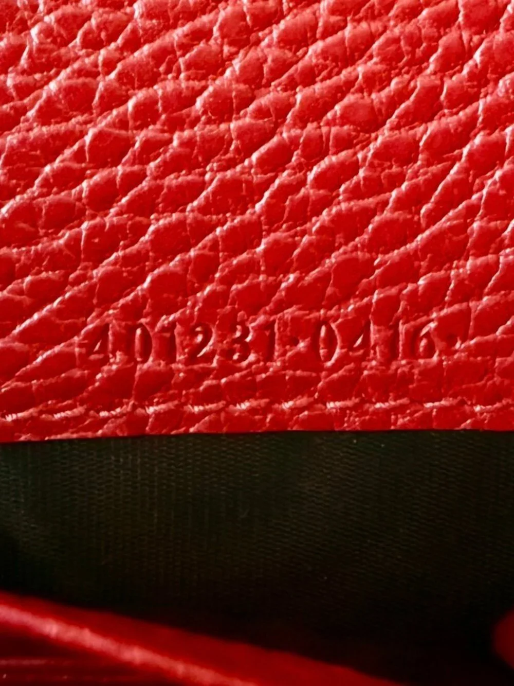 Gucci Red Leather Dionysus Wallet on a Chain - Picture 14 of 15